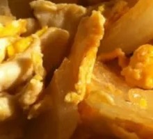 Onion and Egg Stir-fry