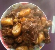 Potato and Chicken Liver