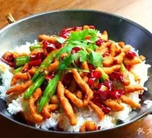 Dry Pot Chicken Stir-Fry Rice