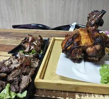 Pit-Roasted Pork Belly Skins