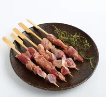 Fried Chicken Gizzard Skewers