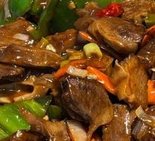 Bell Pepper Beef Heart Stir-fry