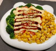 Grilled Crab Stick Bento