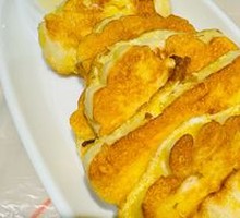 Pan-Fried Steamed Bun Slices