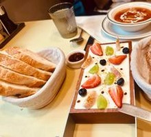 Fresh Fruit Cheese Platter