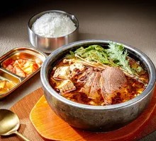 Spicy Tofu Beef Soup Rice