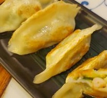 Cucumber and Shrimp Pan-Fried Dumplings