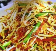 Stir-fried Vermicelli with Bean Sprouts