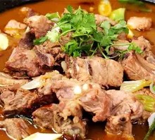 Pork Rib and Chicken Foot Stew