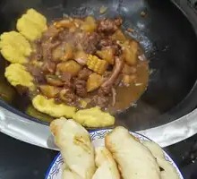Dipping Soup Buns with Flatbread