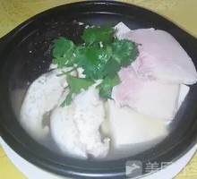 Tofu and Pork Dish