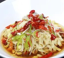 Spicy Pot-Braised Tofu with Leaves