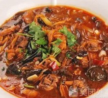 Chicken Stew with Mushrooms and Noodles