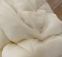Flower-shaped steamed bun