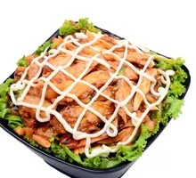 Grilled Meat Salad Rice Bowl