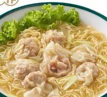 Winter Mushroom and Water Chestnut Pork Dumpling Noodles
