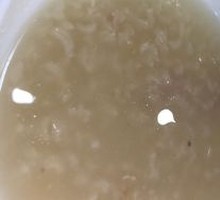 Century Egg and Pork Porridge