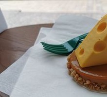Cheese Salted Egg Yolk Cake