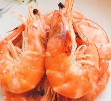 Boiled Large Shrimp