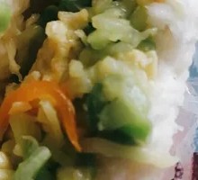 Cucumber and Egg Dumplings