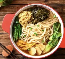 Fish tofu with potato noodles