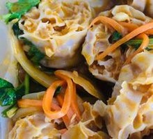 Sesame Noodles with Lotus Root