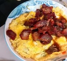 Egg and Barbecue Pork Rice