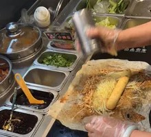 Chicken Strip Potato Noodle Wrap