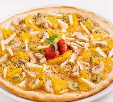 Sweet Potato and Corn Pizza