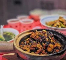 Braised Pork with Preserved Mustard Greens