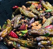 Dry-Fried Green Beans