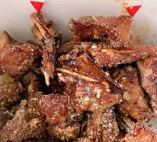 Iron Plate Chicken Bones