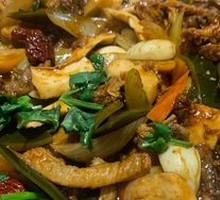 Tendon and Brain Hot Pot