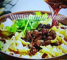 Chicken and Mushroom Knife-Sliced Noodles