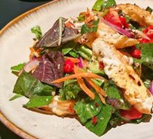 Braised Egg with Perilla Salad