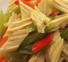 Celery with Tofu Skin