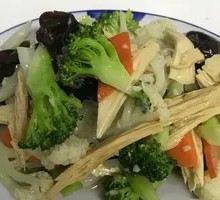 Stir-fried Bamboo Shoots with Seasoning