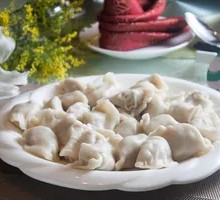 Meat and Three Fresh Fillings Dumplings