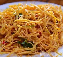 Stir-fried Dried Tofu Strips
