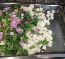 Tofu with Green Onion