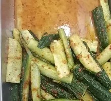 Spicy Cucumber Strips