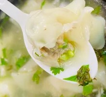 Bok Choy and Pork Dumplings