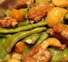 Beef Steak and Bone Dish