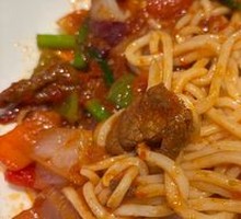 Fried Meat Noodles