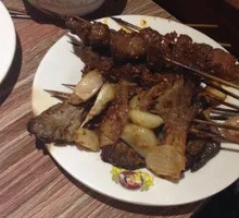 Grilled Meat Skewers with Chicken Wings
