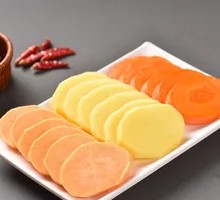 Potato and Sweet Potato Dish