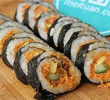 Salted Egg Yolk and Meat Floss Rice