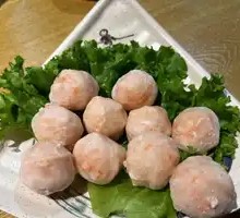 Sea Duck Egg Yolk Shrimp Balls