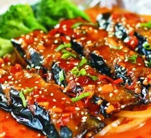 Braised Eggplant in Sauce