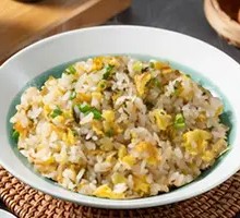 Wild Onion and Free-range Egg Fried Rice
